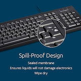 Kensington KB100 EQ USB-A Wired Keyboard - Black