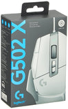 Logitech G502 X Wired Gaming Mouse - White