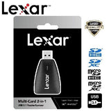 Lexar® Multi-Card 2-in-1 USB 3.1 Reader - LXRW310X