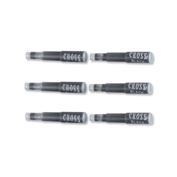 Cross Ink Cartridges (6s) Black - 8921 – New World