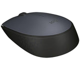 Logitech M170 Ambidextrous Wireless Mouse Grey 910-004642