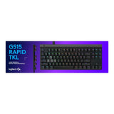 Logitech G G515 RAPID TKL Wired Gaming Keyboard - Black