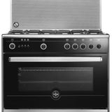 La Germania Moderna Valore 9M10GRB1X0ACH Full Gas Cooker - Black