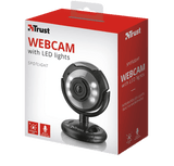 Trust TRS-16428 SpotLight Webcam Pro - Black