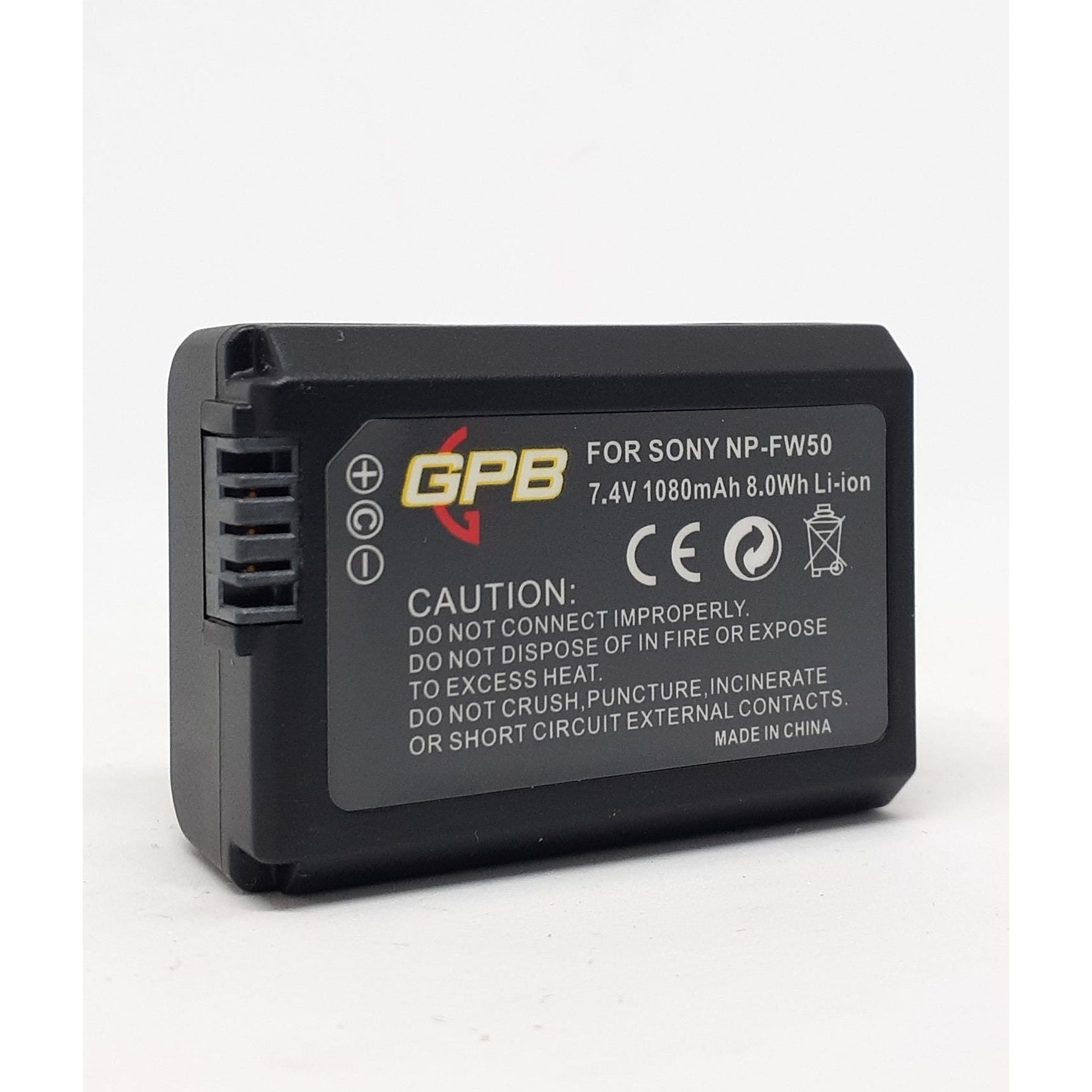 GPB NP-FW50 Rechargeable Digital Camera Battery for Sony