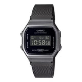 Casio A168WEMB-1BDR Retro Watch