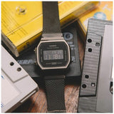 Casio A168WEMB-1BDR Retro Watch