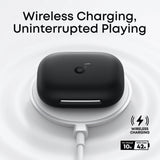 Soundcore AeroFit 2  Adjustable Open-Ear Wireless Earbuds - Black