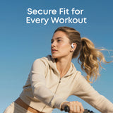 Soundcore AeroFit 2  Adjustable Open-Ear Wireless Earbuds - White