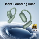 Soundcore AeroFit 2  Adjustable Open-Ear Wireless Earbuds - Green