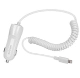 Astrum CC390 8 pin Lightning MFI Car Charger – White