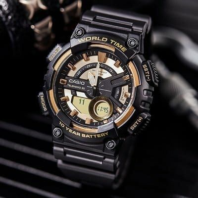 Casio AEQ-110W-1BVDF Watch – New World