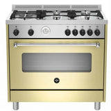 La Germania Americana AMS95C61LBCR Gas / Electric Cooker - Cream