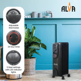 ALVA AOH202-11 Oil Heater -11 Fin