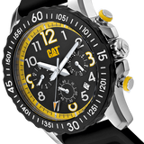 CAT AP.149.21.117 Downforce Chrono Watch -  Black/Yellow