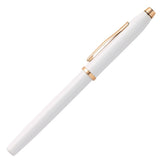 Cross Century II Fountain Pen Pearlescent White Rose Gold Trim - AT0086-113MF