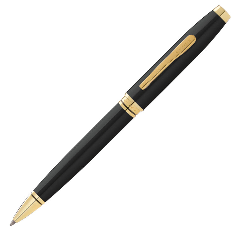 Cross Coventry Black Gold Tone Trim Ballpoint Pen AT0662-11
