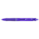 Pilot Acroball Fine Nib Ballpoint Pen - 0.7mm Violet