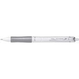 Pilot Acroball Pure White Pen 1.0 - Black Ink