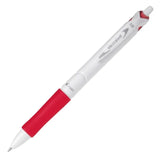 Pilot Acroball Pure White Pen 1.0 - Red Ink