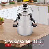 Bennett Read KSC360 6pc Stackmaster Pot Set