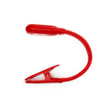 Kikkerland Rechargeable Clip Book Light - Red