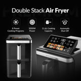 Boden Stark BS-DSAF-BK Double Stack Air Fryer