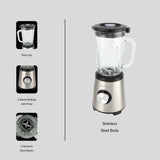 Boden Stark JBG01 Glass Jug Blender - 1000W