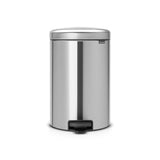 Brabantia 20L Newlcon Pedal Bin - Brilliant Steel 113987