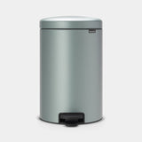 Brabantia 20L Newlcon Pedal Bin - Metallic Mint