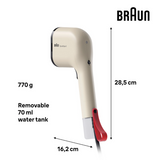 Braun GS3012BG Garment Steamer - Beige