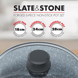 Bennett Read KSC007 Slate & Stone 6pc Pot Set