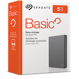 Seagate Basic 2.5 Inch Portable HDD Storage- 5TB