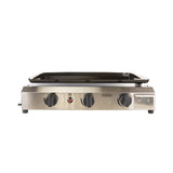 Cadac 3 Burner Plancha Table Top Gas Grill - 197-03-04-ZA3B