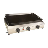 Cadac 3 Burner Plancha Table Top Gas Grill - 197-03-04-ZA3B