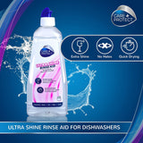 Care + Protect Ultra Shine Rinse Aid for Dishwashers 500ml