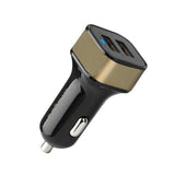 Astrum CC340 Dual USB Travel Car Charger – Gold