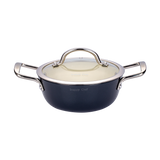 Snappy Chef 20cm Superlight Cast-Iron Casserole - CICG20 Grey