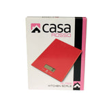 Casa CKSG01R Digital Kitchen scale - Red