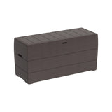 Cosmoplast CP2031 Cedargrain Deck Box 270L - Brown