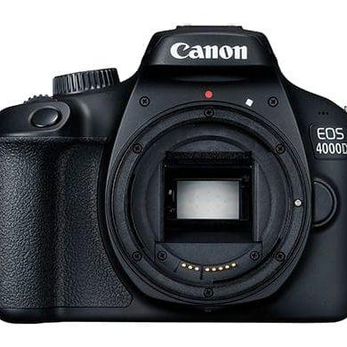 Canon EOS 4000D DSLR Camera with EF-S 18-55mm III EF 75-300mm