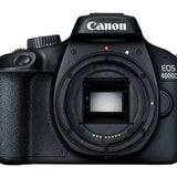Canon EOS 4000D DSLR Camera with EF-S 18-55mm III + EF 75-300mm III Lenses