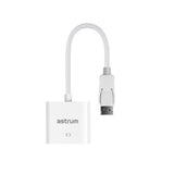 Astrum DA220 Display Port Male to VGA Female Adapter