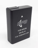 GPB EN-EL14 Rechargeable Digital Camera Battery for Nikon