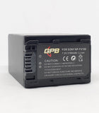 GPB NP-FV100 Rechargeable Video Camera Battery for Sony