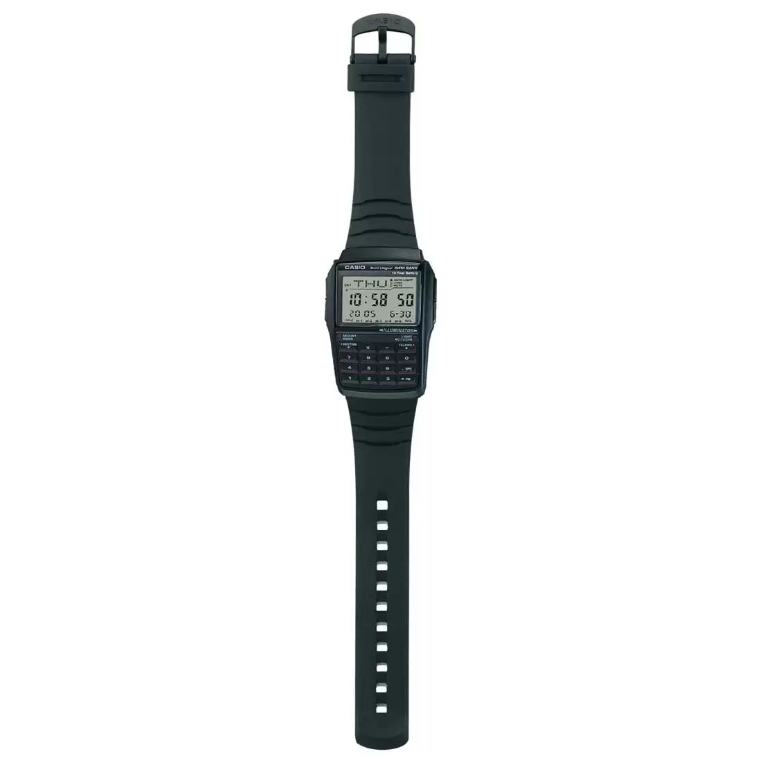 Casio DBC 32 1ADF Data Bank Watch New World