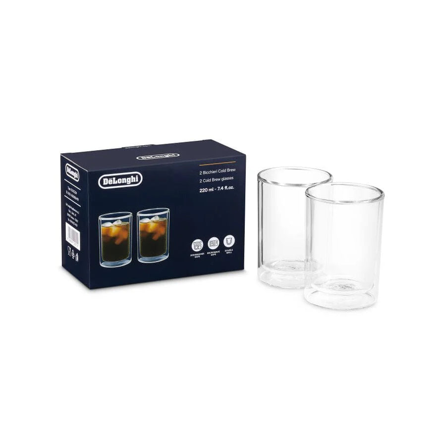 DeLonghi Double Walled Thermo Espresso Glasses Set of 2 – New World