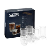 DeLonghi DLSC326 Hot & Cold Coffee Glasses Collection