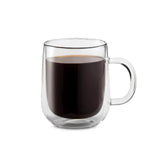 Delonghi DLSC327 500ml Glass Mugs 2pk