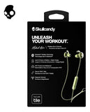 Skullcandy Method Active Wireless Bluetooth Sports Earphones Moss, Olive & Yellow -  S2NCW-M687